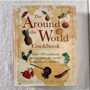 Around The World Hard Cover Cookbook